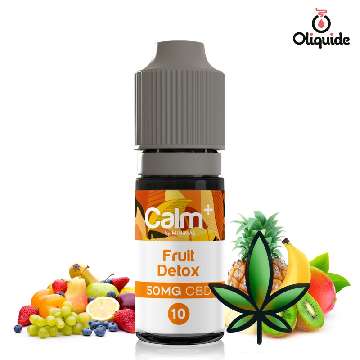 Fruit Detox de la collection Calm+ E-Liquide CBD 